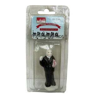 Enchanted Forest Village Collectable Porcelain Figurine Gentleman 282-0194 NIP